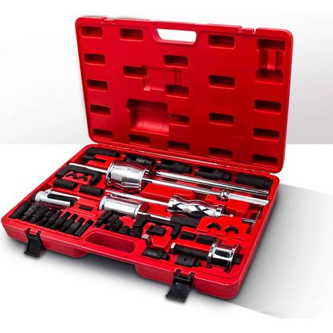 KIT 40PZ ESTRATTORI ETRATTORE INIETTORE DIESEL MARTELLI SCORREVOLI ADATTATORI 05