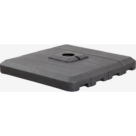 Piede per ombrellone riempibile quadrato 100x100 cm Pietra SKLUM            