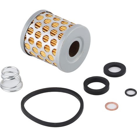 Élément de filtre à carburant avec joint torique à ressort, remplacement universel en alliage d'aluminium. (1/5)