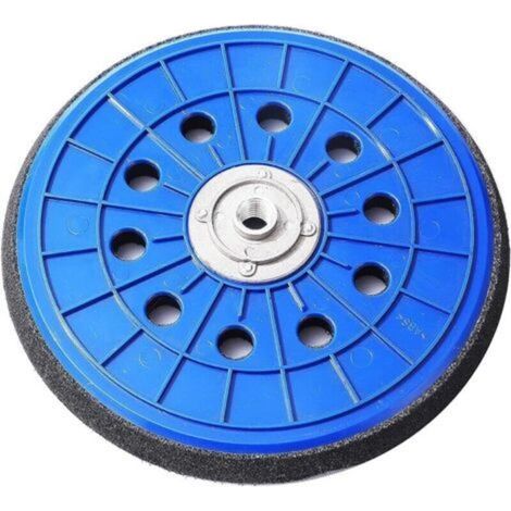 Sanding Disc 225mm, Sanding Pad with 10 Holes for DWS225BT/DC/R and Scheppach DS 200/210/900/920/930, M14 Backing Pad for Ceiling Giraffe Sander Long Neck Sander (1/5)