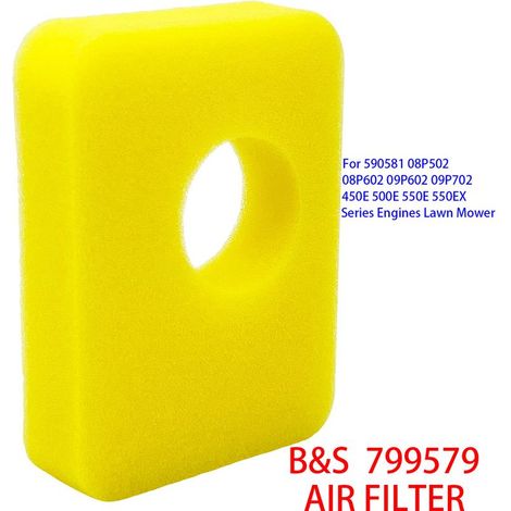 Briggs & Stratton 799579 Foam Air Filter – Compatible 450E / 500E / 550E / 550EX (1/5)