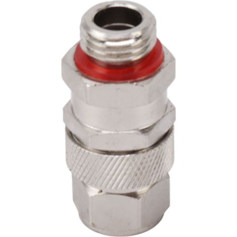 Raccord de tuyau de nettoyeur haute pression G3/8 en cuivre anti-torsion, rotation à 360°, adaptateur pour pelouse et jardin. (1/5)