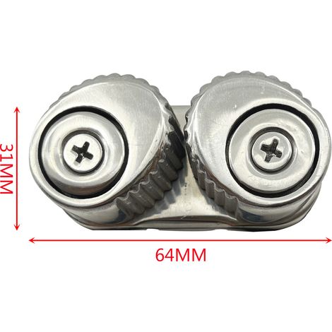 Cable clamping tool made of 316 stainless steel for use in shipping and on yachts, 4722 mm.