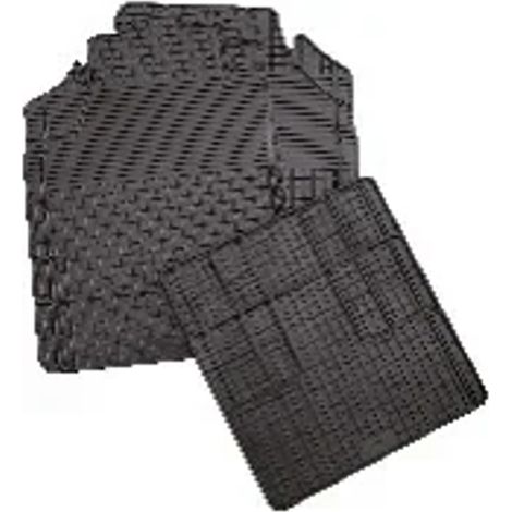 Rubber mat set Eco 4-piece