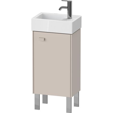 Meuble sous-vasque BRIOSO 570x364x239mm ouverture droite taupe
