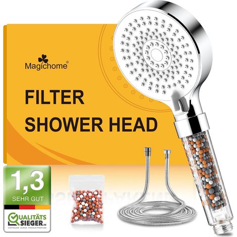 Pommeau de Douche Filtrant 5 Modes avec Flexible 2M (1/5)