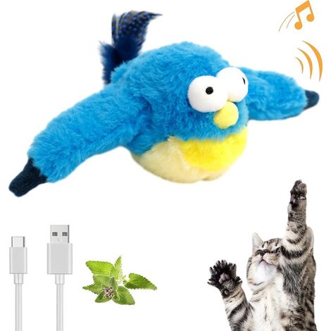 Jouet électrique pour chat LX-1pcs - Moineau - Boîte colorée (1/5)