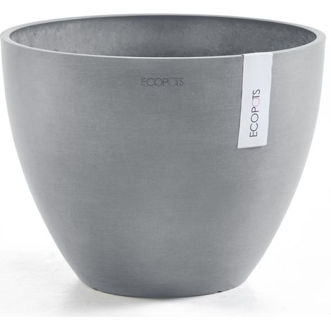 Ecopots Antwerp 40 Blumentopf - L 39,7 cm x H 30 cm - Innen- und Außenbereich