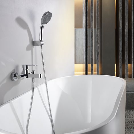 Imex -  Grifo Monomando Ducha y Bañera  Cromado Serie  Roma (1/3)