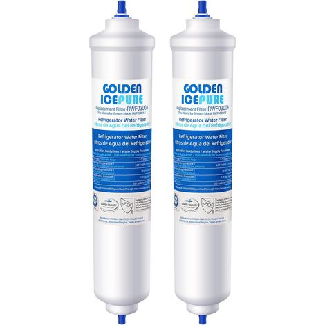 Refrigerator Water Filter Compatible with Samsung DA29-10105J, DA29-10105J HAFEX/EXP, DA99-02131B, WSF-100, EF9603, HAIER LG Refrigerator, 2 pieces. (1/5)