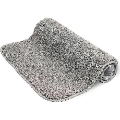 Paillasson pour porte d'entrée, tapis de sol gris, 80x50cm, pour l'intérieur (1/5)