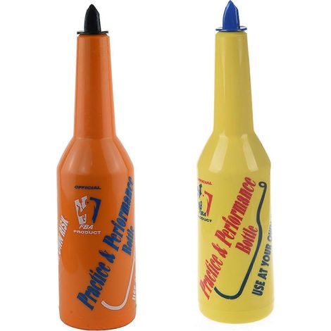 2x Flair Bartender, Cocktailshaker für Bar, Kneipe und Weinflasche – Gelb und Orange (1/5)