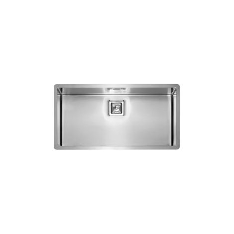 Lavello PYPER 85X45X25 1 vasca ACCIAIO INOX SOTTOTOP (1/5)