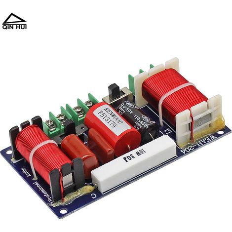 Hochwertiger bidirektionaler passiver Hoch-/Tieffrequenzfilter, einstellbare Frequenzfilterplatine, Modifikation für ein DIY-Regallautsprechersystem. (1/4)