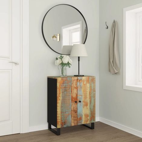 Buffet bas Contemporain - Meuble Commode de Rangement - 60x33x75 cm Bois massif de récupération Chic-215037 (1/5)