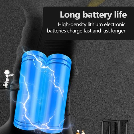 Compresseur d'air de voiture sans fil 120W, gonfleur de pneus portatif, Rechargeable par USB, affichage numérique, pompe gonflable, manomètre, accessoires (1/5)