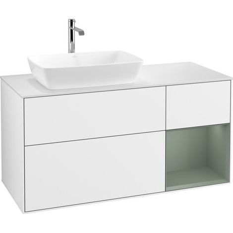 Villeroy & Boch F811GMGF Meuble sous-lavabo Finion F81 (1/2)