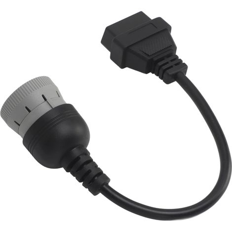 Câble adaptateur OBD1 vers OBD2 6 broches à 16 broches convertisseur scanner diagnostic poids lourds J1708 (1/5)