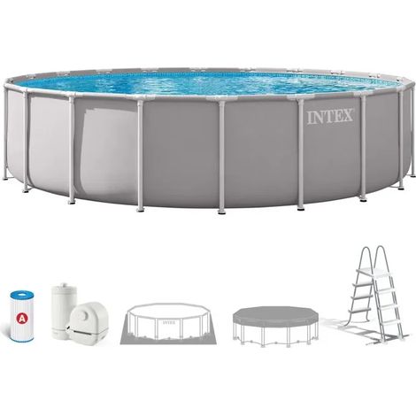Pool Intex prism frame Kapazität 32695 Liter 610x132 cm