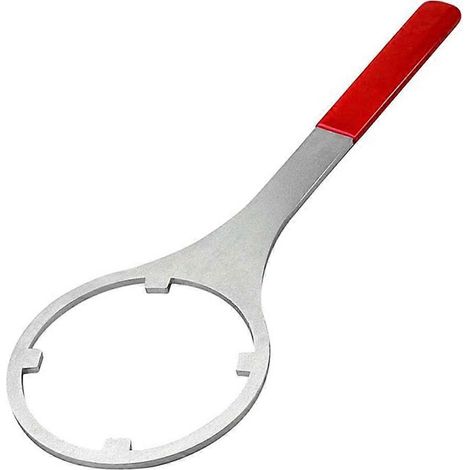 Clé pour boîtier de filtre à eau en métal robuste, diamètre intérieur 4,8 pouces, compatible avec les références 152037, 150295, WW34, 150295-27 et 01019185 (1/4)