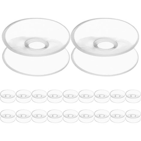 Ventouses pour table en verre, 20 unités de 30 mm, double face PVC (1/5)