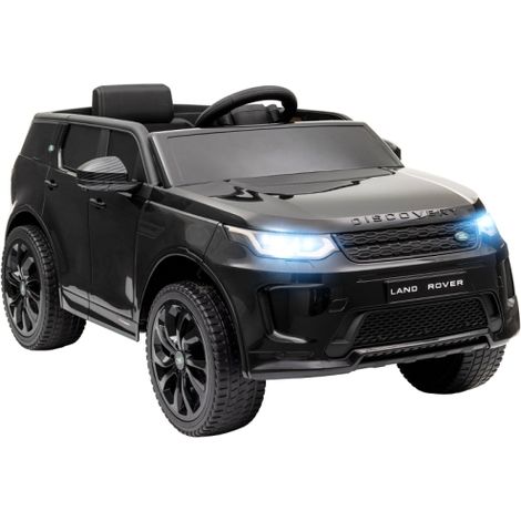 Kinder-Elektroauto, 12V Kinderfahrzeug mit Fernbedienung, LED-Lichtern, Musik und Hupe, 3-6 Jahre, Schwarz
On-Site