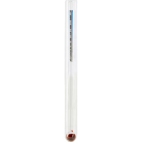 Alkohol- und Zuckermessgerät, Glasmaterial, 15 cm Länge, präzise Messung, lebensmittelecht zertifiziert, kompaktes Design (1/5)