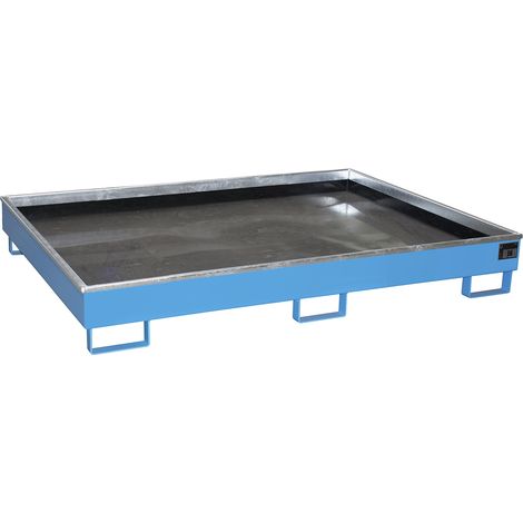eurokraft pro, Cuve de rétention pour rayonnage avec insert en
