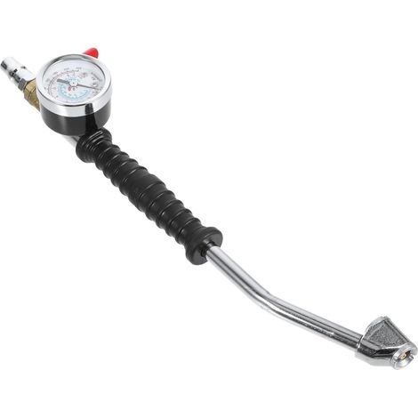 Vaguelly Manomètre De Gonflage Air Pour Pneus Jauge De Pression Portable Avec Mandrin Air Outil De Gonflage Pour Pneus De Voiture Et Camion Précision Et Robustesse (1/5)