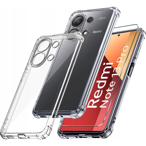 CUSTODIA per XIAOMI REDMI NOTE 13 PRO 4G / POCO M6 PRO 4G ANTI URTO ISOLA + VETRO (1/5)