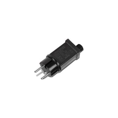 Alimentation LED 12V 12W IP44 – Transformateur étanche basse tension pour guirlandes lumineuses et lampes extérieures – Protection contre courts-circuits (1/4)