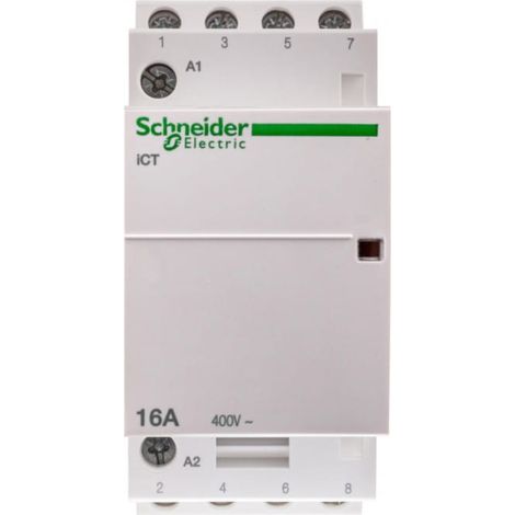 Contactor modular 16A 4Z 0R 230V AC iCT A9C22814