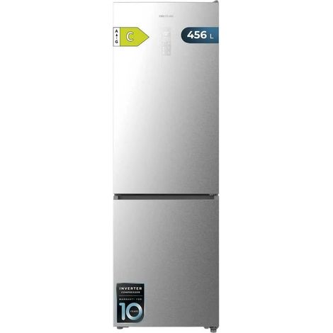 Kühlschrank Cecotec Bolero CoolMarket Kombi Edelstahl 456 Liter (1/3)