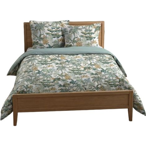Parure de lit 240 x 220 cm Savane vert (1/5)