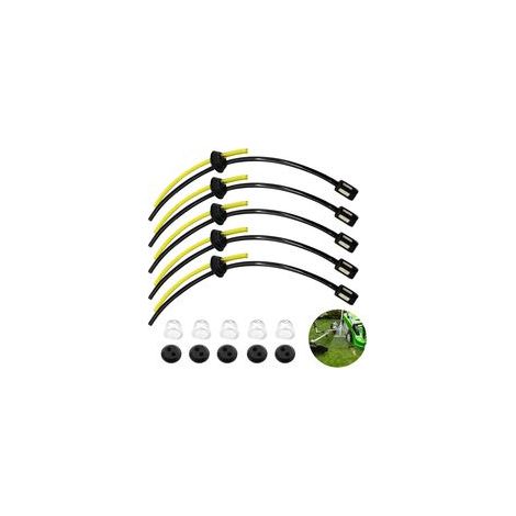 Lot De 5 Universel Filtre à Essence Kit, Durites D'essence de Tondeuses pour Débroussailleuse Tondeuse à Gazon Perche Sécateur H735 (1/5)