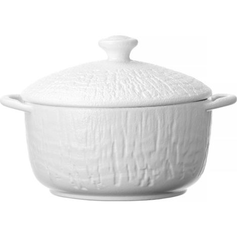Tureen à anse Crust avec couvercle - 140 mm - Finedine (1/5)
