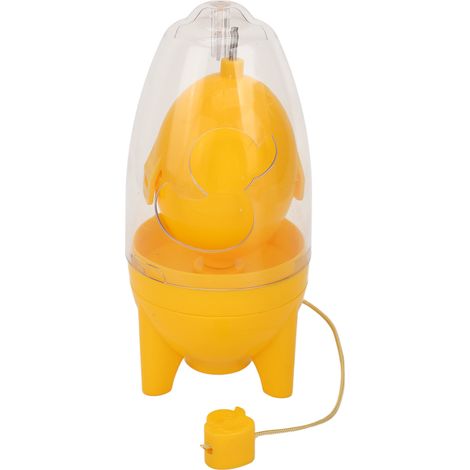 Mélangeur à œufs manuel portable avec socle en silicone pour séparer le jaune et le blanc, idéal pour préparer des œufs dorés (1/5)