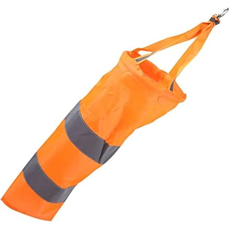 Pièce compatible pour Chaussettes à air robustes pour aéroport - Couleur vive - 40 cm de long - Légères pour une utilisation en extérieur - Chaussettes à vent à suspendre - Indicateur de direction du (1/5)