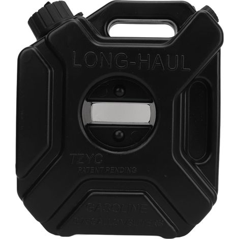 3L Portable Fuel Storage Canister for Car, Motorcycle, UTV, ATV, Dirt Bike, Black (1/5)