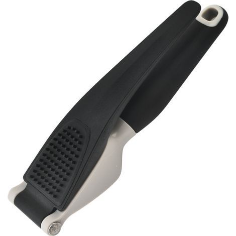 Broyeur à ail, presse à oignons et gingembre en acier inoxydable, broyeur à oignons et légumes compact, broyeur à ail robuste pour utilisation en cuisine, 18.5x4.5cm (1/5)