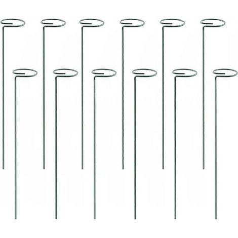 Pots et contenants pour plantes12 tuteurs en spirale pour tomates grimpantes, tuteurs pour plantes grimpantes, tuteurs papillon B (1/5)