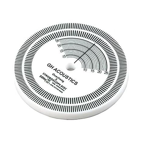 LP Vinyl Record Turntable Phono Tachometer Calibration Strobe Disc Stroboscope Mat 33 45 RPM (1/5)