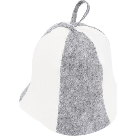 Lot de 2 bonnets de sauna isolants, épais, absorbants, confortables et respirants pour spa, hammam et bain public. (1/5)