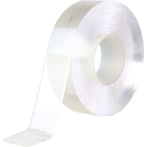 NanoTejp Adhésif double face réutilisable transparent - 3M Transparent