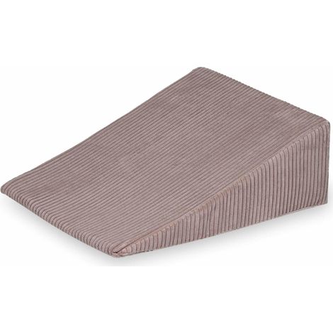 Coin de jeu en mousse, velours côtelé rose clair (1/5)