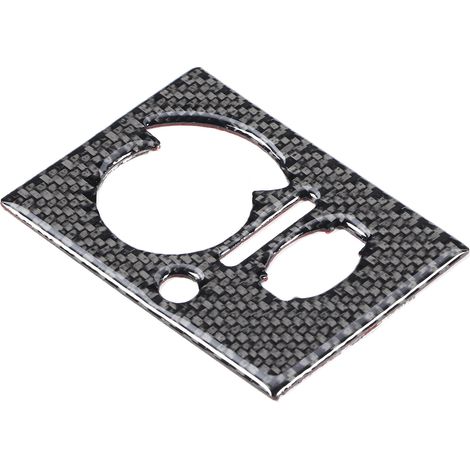 Cache-interrupteur de phares décoratif en fibre de carbone, compatible avec Dodge Challenger 2008-2014 (LHDB). (1/5)