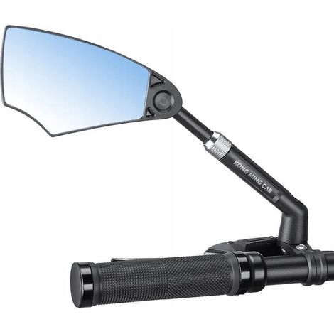 Fahrradspiegel, blendfreies Glas, verstellbar 14-19 cm, Winkel 360°, links (1/5)