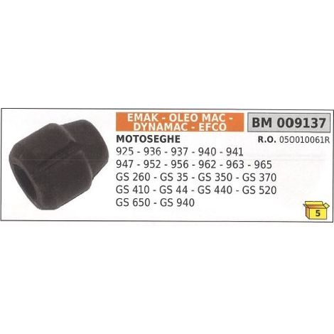 EMAK vibrationsdämpfende EMAK Kettensäge 925 936 937 940 941 947 952 956 962 963 965 009137