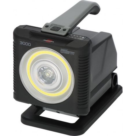 Brennenstuhl Multi Battery HL 3000 lámpara de trabajo negra
