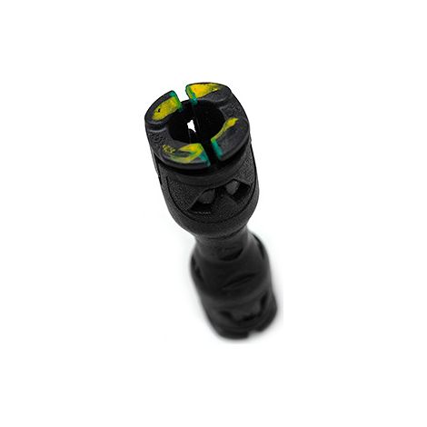 Convient aux Peugeot 307, 308, 408, 508, Citroën C5, Sega et C5. Raccord de tuyau de lave-phares, tuyau en plastique, relie la pompe et la buse de lave-phares. (1/4)